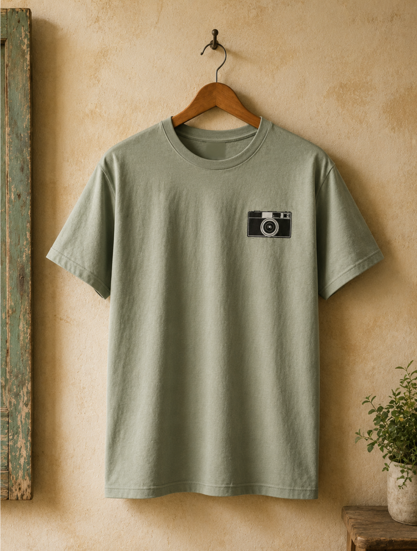Vintage Camera Graphic T-Shirt