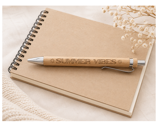 Custom Engraved Bamboo Pen