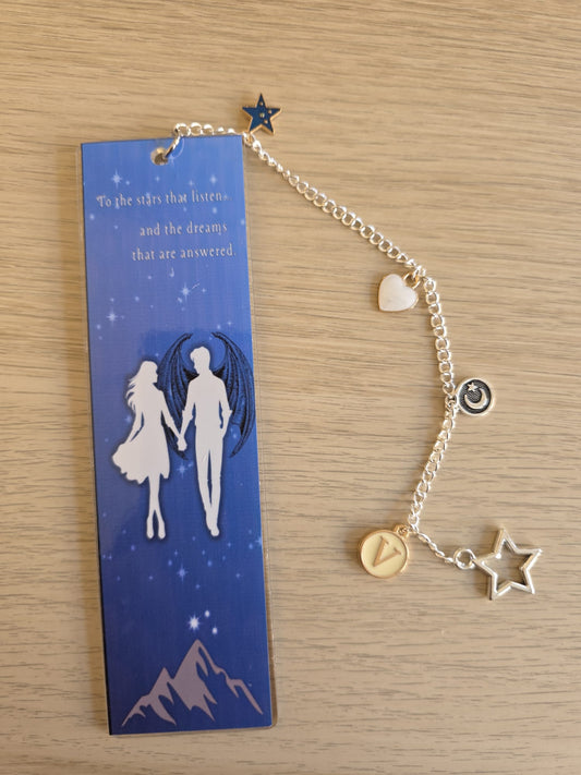 Fantasy Romance Acrylic Bookmark - To the Stars