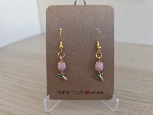 Tulip Dangly Earrings