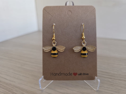 Bee Dangly Earrings