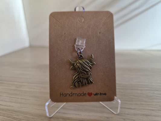Highland Cow USB-C Dust Plug
