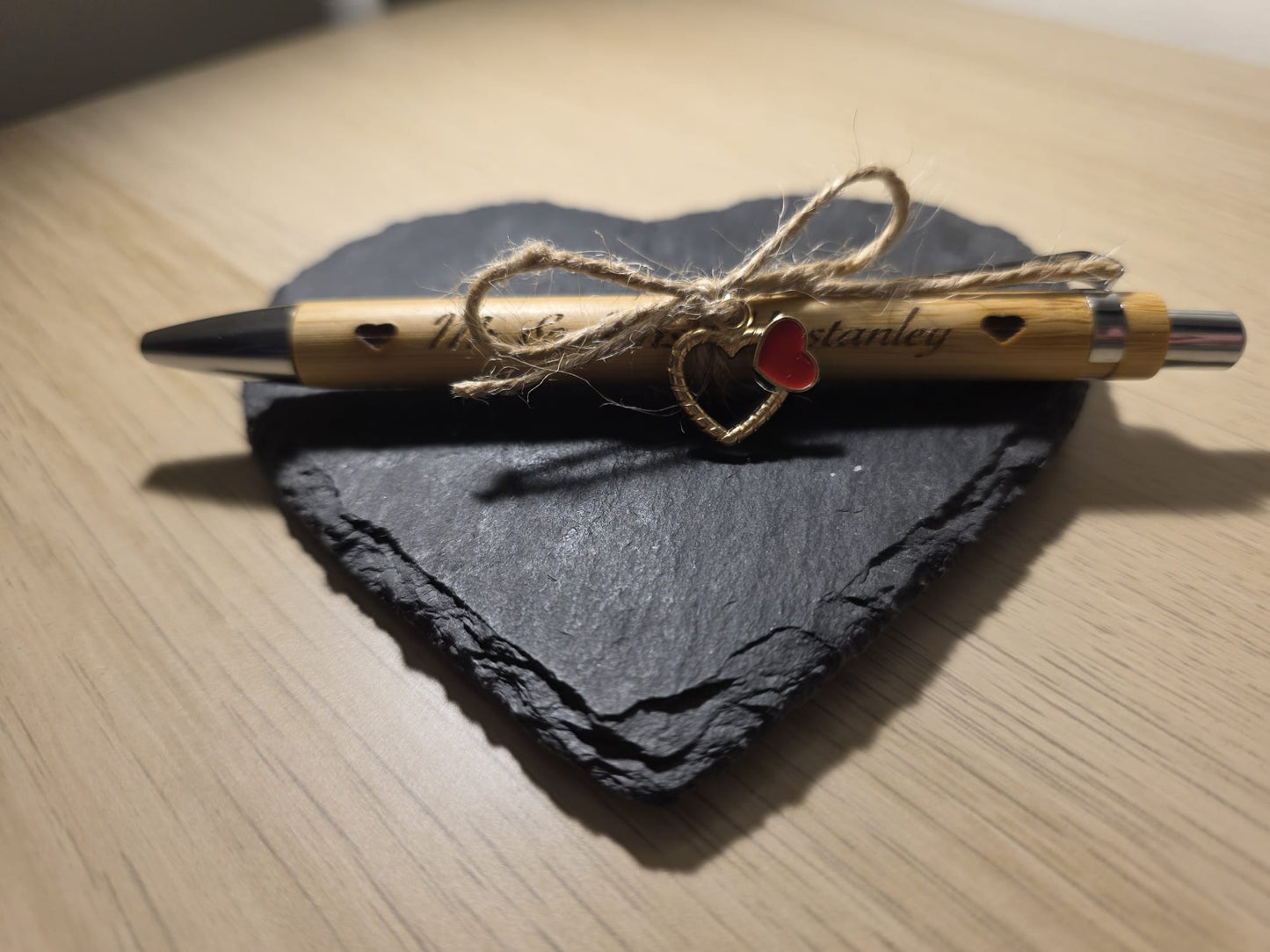 Personalised Engraved Bamboo Pen