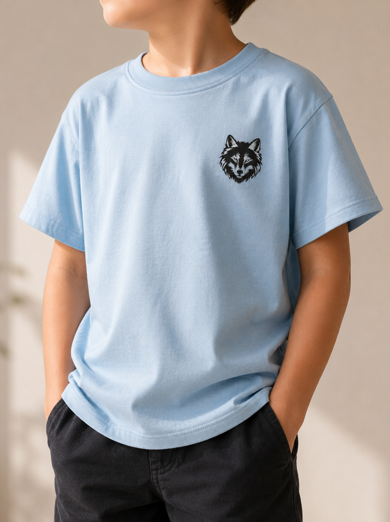 Wolf Pack Graphic Kids T-Shirt