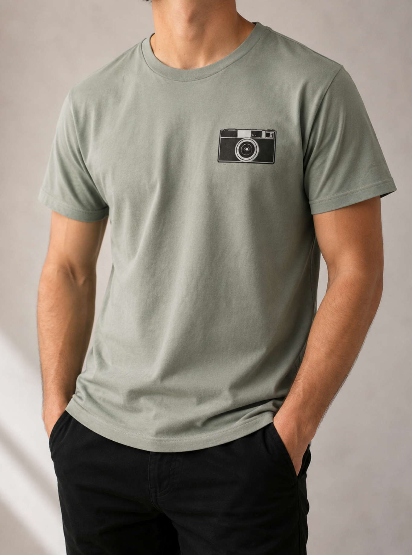 Vintage Camera Graphic T-Shirt